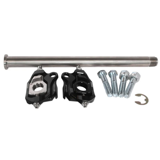Kraus Vector One Flushline axle & adjuster. Black