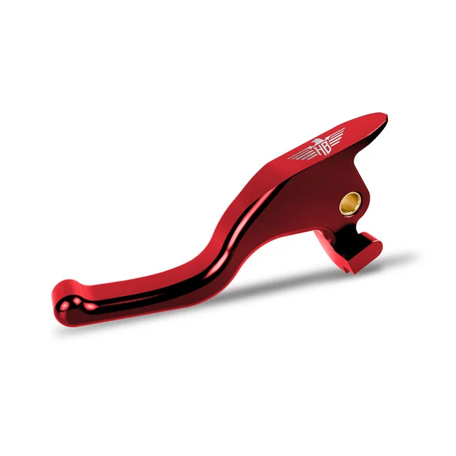 HeinzBikes Performance brake & clutch lever set. Red