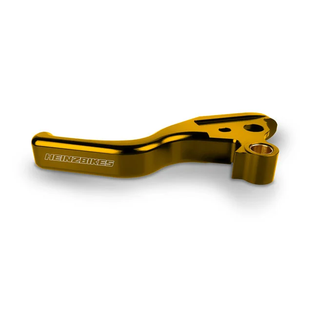 HeinzBikes Performance brake & clutch lever set. Gold