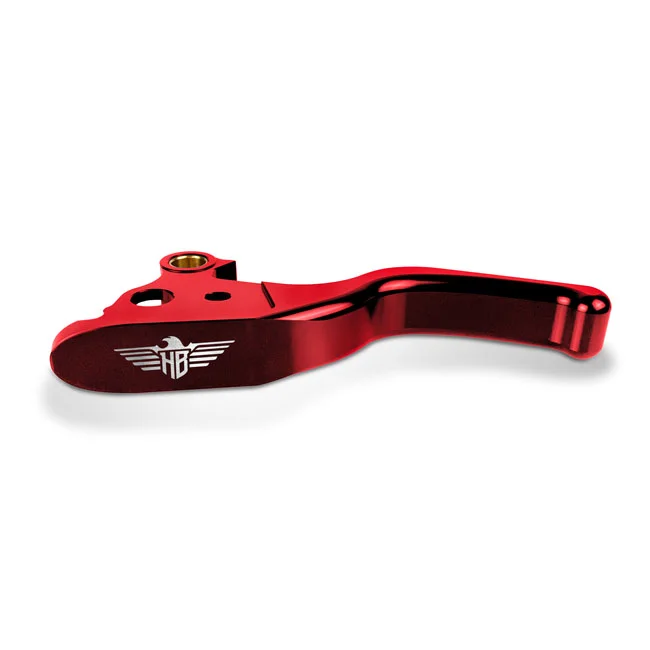 HeinzBikes Performance brake & clutch lever set. Red