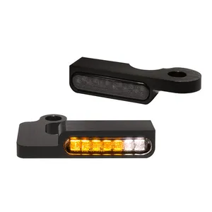 HeinzBikes HeinzBikes, ''Stripes'' below bar turn signals. PL. Black