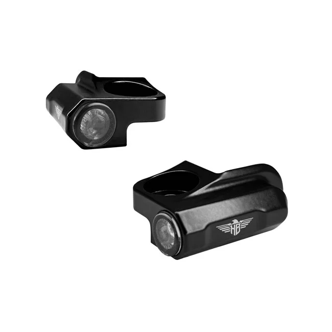 HeinzBikes Nano below bar turn signals. Black with PL