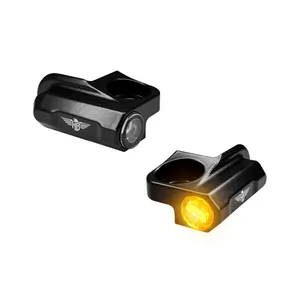 HeinzBikes HeinzBikes, Nano below bar turn signals. Black with PL