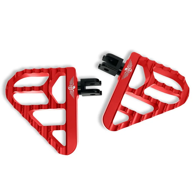 HeinzBikes Mini floorboards performance driver V2. Red