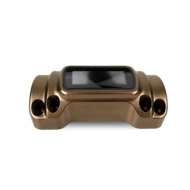 HeinzBikes Performance Clubstyle risers 7". Bronze