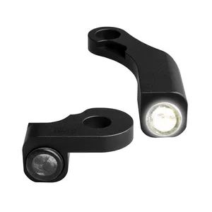 HeinzBikes HeinzBikes, Nano below bar turn signals.  Black with PL