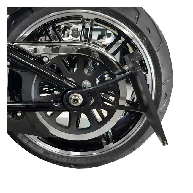 HeinzBikes Side mount license plate bracket. Black