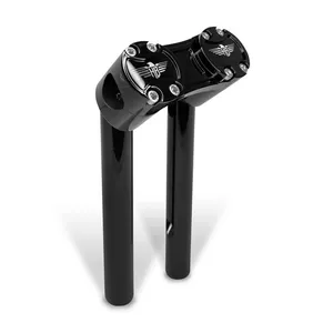 HeinzBikes HeinzBikes, Clubstyle pullback risers 6". Black/Black