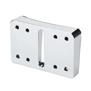 HeinzBikes HeinzBikes, license plate holder adapter Blokks. Chrome