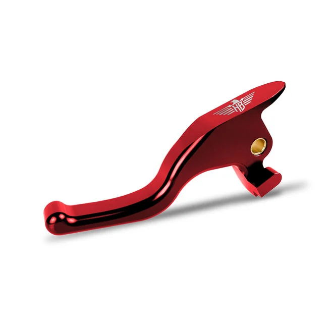 HeinzBikes Performance brake & clutch lever set. Red