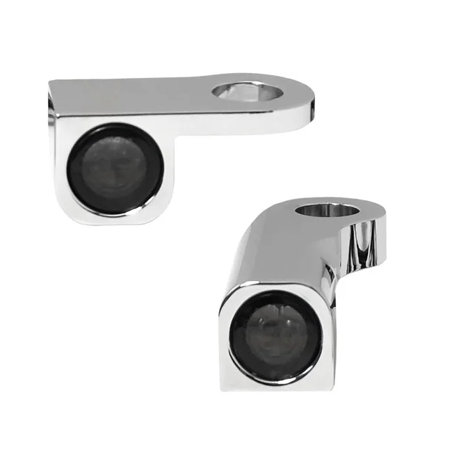 HeinzBikes Nano below bar turn signals. Chrome with PL