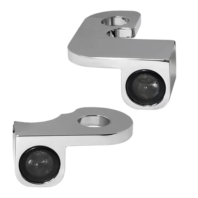 HeinzBikes Nano below bar turn signals. Chrome