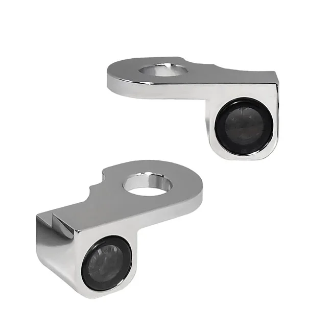 HeinzBikes Nano turn signals. Chrome