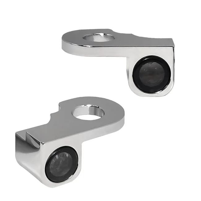 HeinzBikes Nano below bar turn signals. Chrome with PL