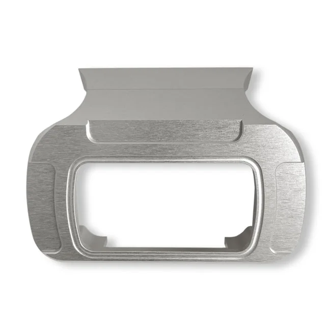 HeinzBikes ''square'' style digital gauge mount. Silver