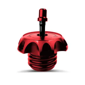 HeinzBikes HeinzBikes, Performance vented gas cap. Red