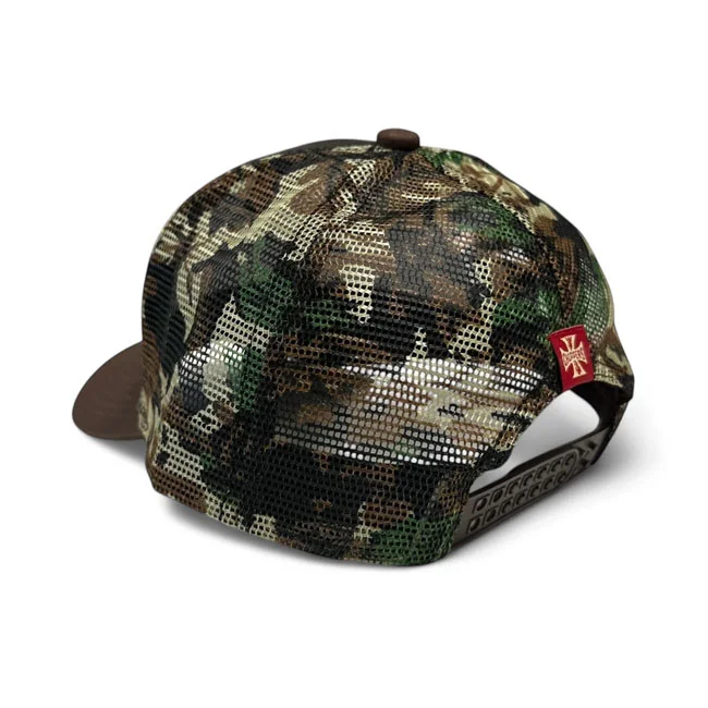 West Coast Choppers WCC Hunter Trucker cap brown/camo