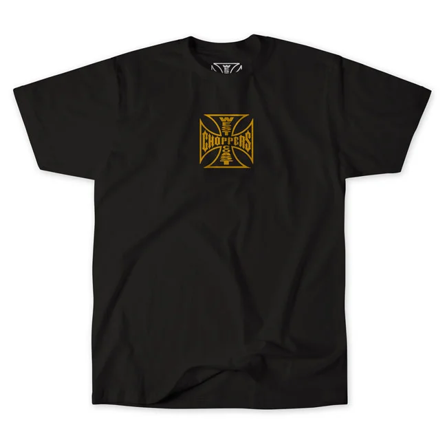 West Coast Choppers WCC Parts t-shirt black/yellow