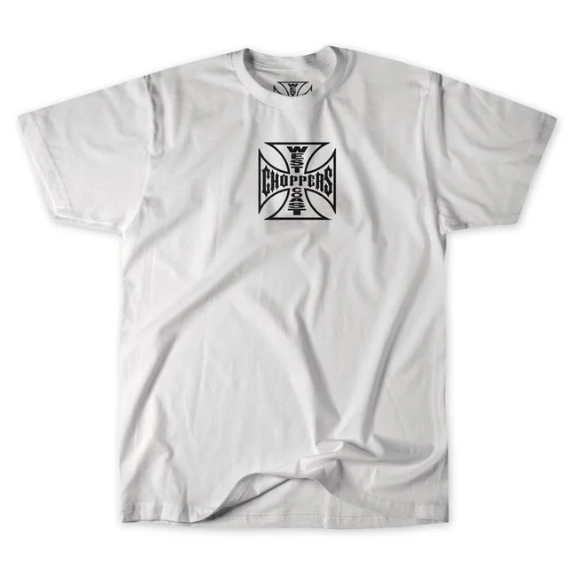 West Coast Choppers WCC Parts t-shirt white/black