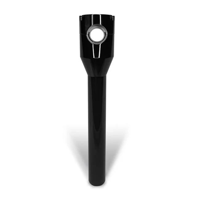 HeinzBikes Clubstyle straight risers 8". Black