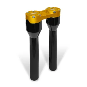 HeinzBikes HeinzBikes, Clubstyle straight risers 10". Black/Gold