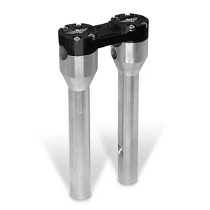 HeinzBikes HeinzBikes, Clubstyle straight risers 12". Silver/Black