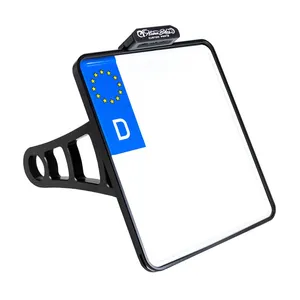 HeinzBikes HeinzBikes, side mount license plate bracket. Black