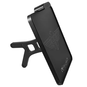 HeinzBikes HeinzBikes, side mount license plate bracket. Black