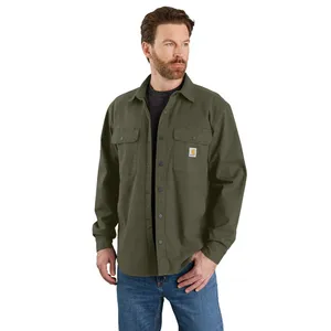 Carhartt Carhartt Canvas Fleece-Lined shirt basil