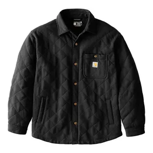 Carhartt Carhartt Quilted Snap Front shirt black