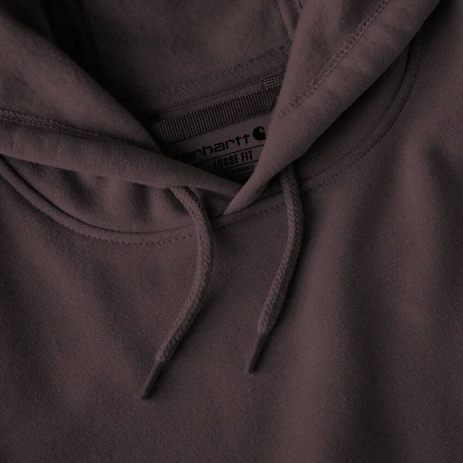 Carhartt Sleeve Logo hoodie dark sepia