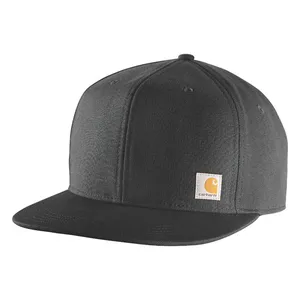 Carhartt Carhartt Firm Duck Flat Brim cap black