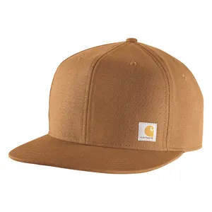 Carhartt Carhartt Firm Duck Flat Brim cap carhartt® brown