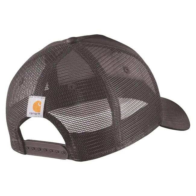 Carhartt Twill Mesh-Back Script cap dark sepia