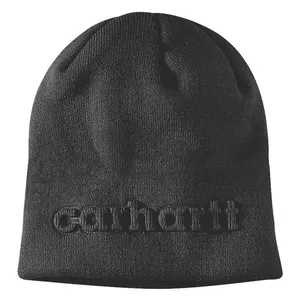 Carhartt Carhartt Knit Embossed beanie black