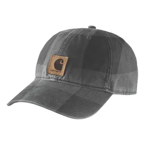 Carhartt Carhartt Flannel cap gravel