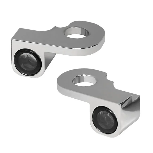 HeinzBikes Nano below bar turn signals. Chrome