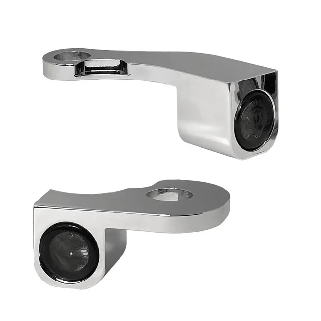 HeinzBikes Nano turn signals. Chrome