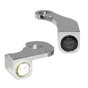 HeinzBikes HeinzBikes, Nano below bar turn signals. Chrome with PL