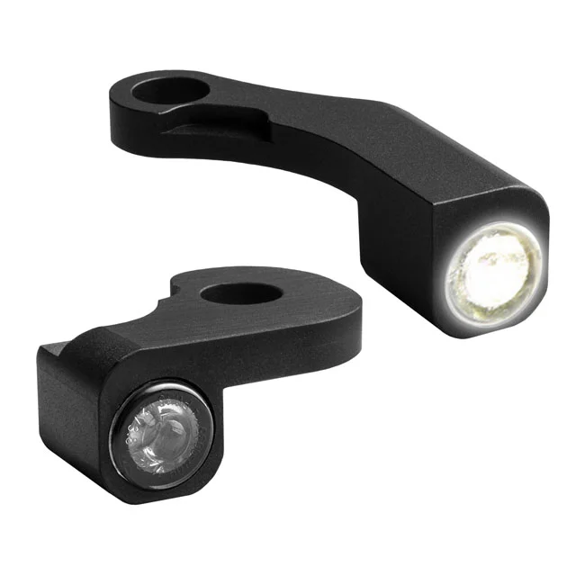 HeinzBikes Nano below bar turn signals. Black