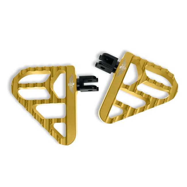 HeinzBikes Performance mini floorboards V2. Gold