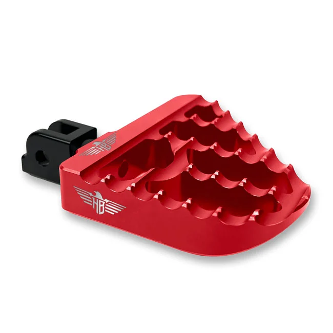 HeinzBikes Performance mini floorboards V2. Red