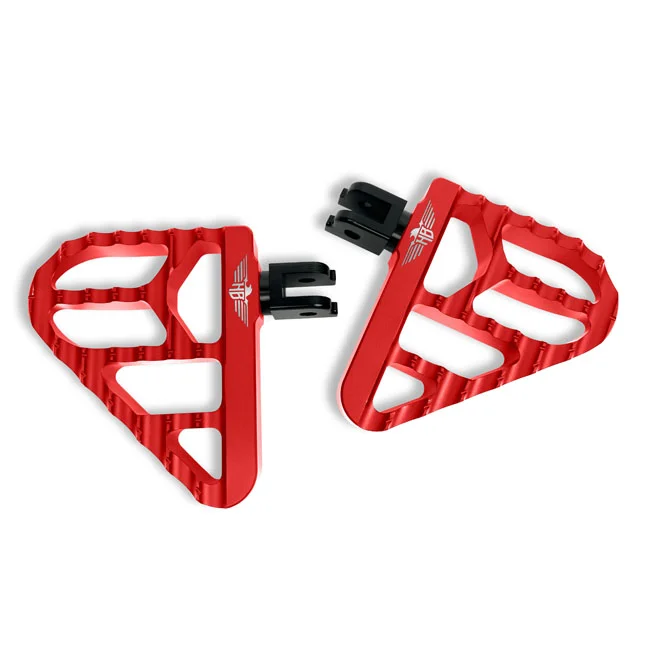 HeinzBikes Performance mini floorboards V2. Red