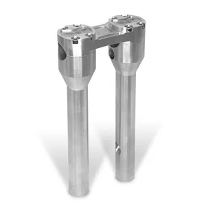 HeinzBikes HeinzBikes, Clubstyle straight risers 12". Silver/Silver