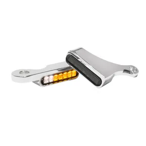 HeinzBikes HeinzBikes, ''Stripes'' below bar turn signals. Chrome