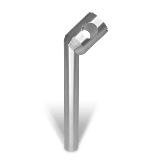 HeinzBikes Clubstyle pullback risers 8". Silver