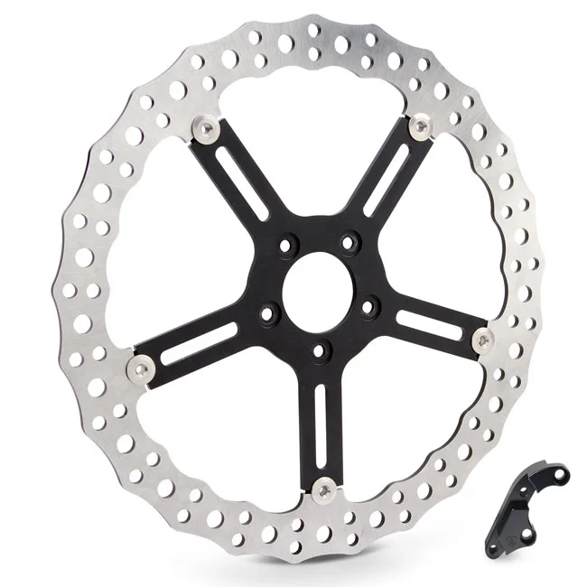 Arlen Ness ROTOR JAGGED 15 L FT SFTL