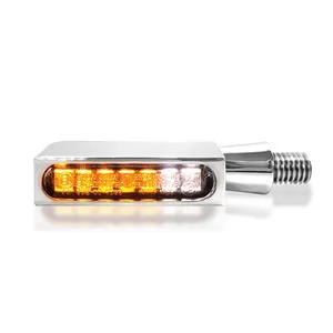 HeinzBikes HeinzBikes, Blokk Line turn signal/position light. Chrome