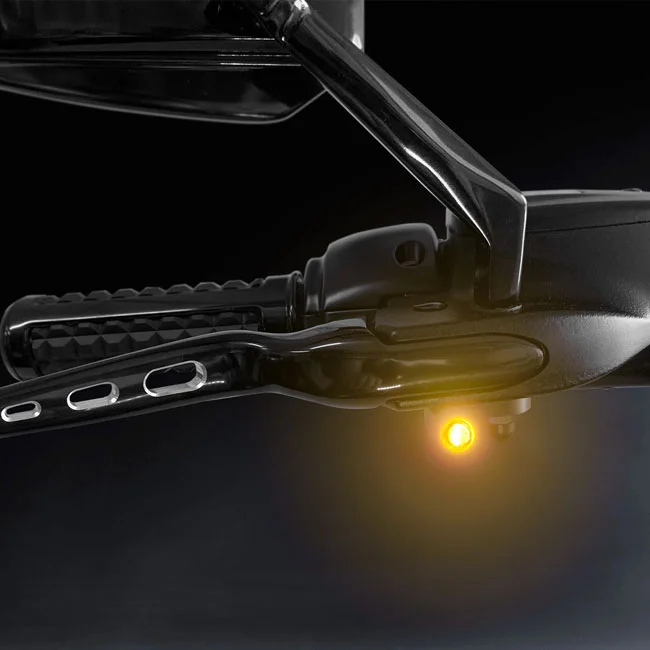 HeinzBikes Nano turn signals. Black