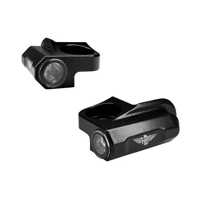 HeinzBikes Nano below bar turn signals. Black no PL